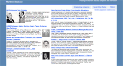 Desktop Screenshot of maritimedatabase.com